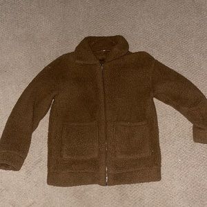 Brown Fuzzy Jacket from Amazon